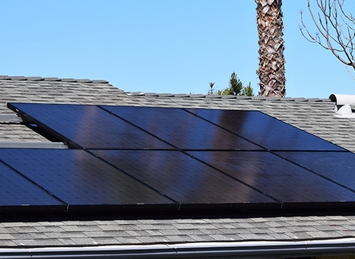 Solar Paneling on a roof